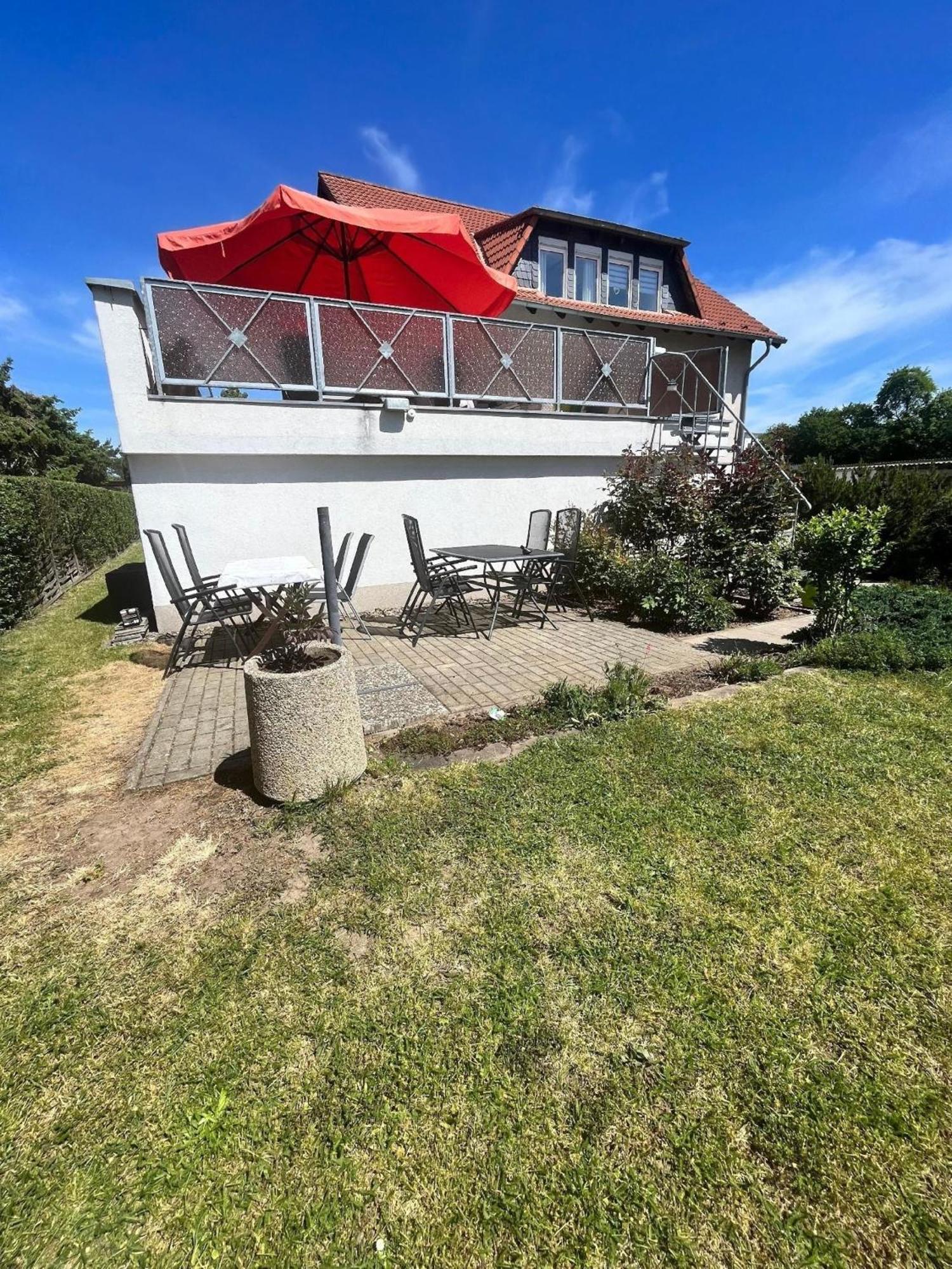 Komfortables Ferienhaus In Warnstedt Mit Grill, Garten Und Terrasse Villa Thale Exterior photo