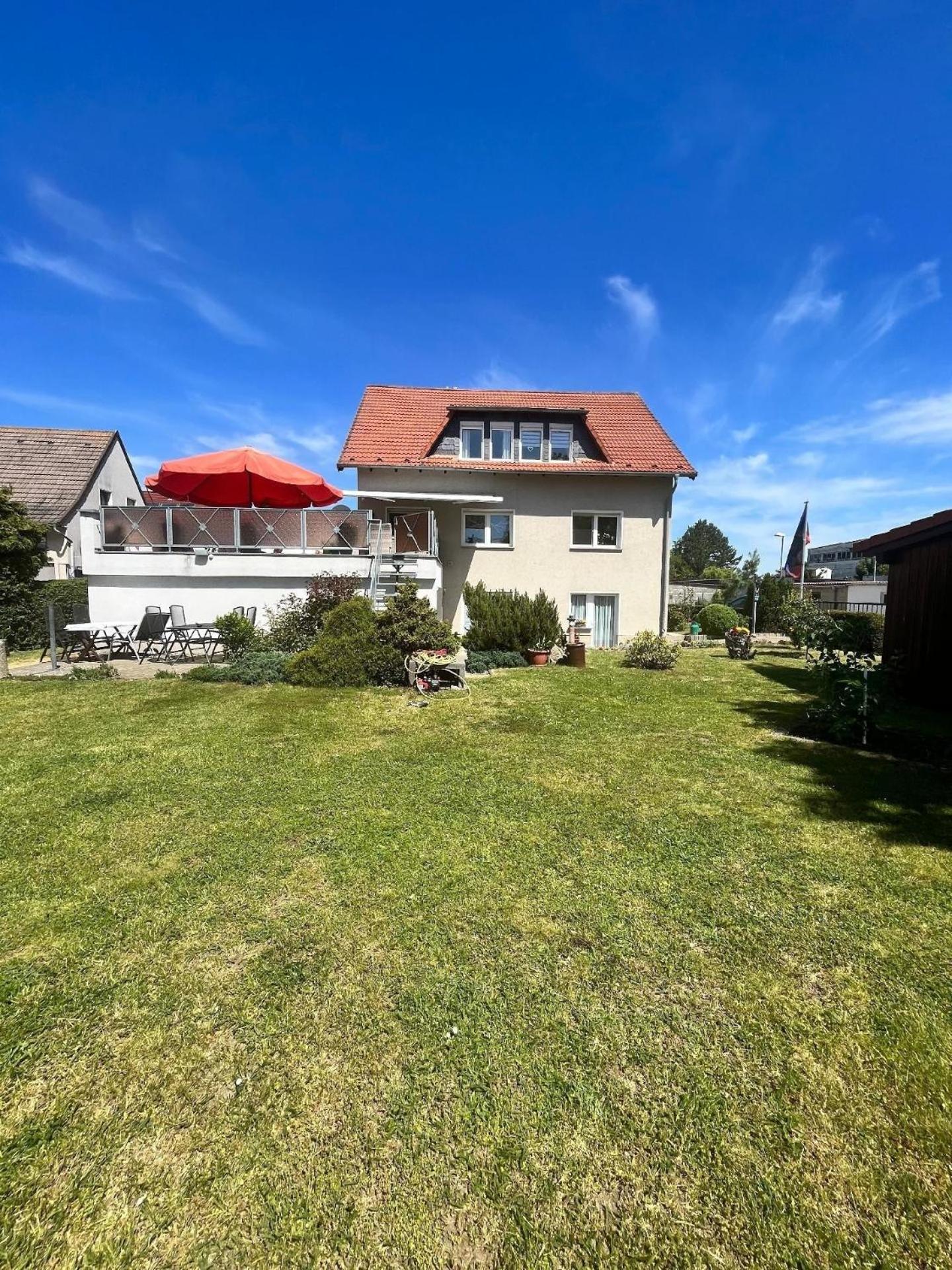 Komfortables Ferienhaus In Warnstedt Mit Grill, Garten Und Terrasse Villa Thale Exterior photo